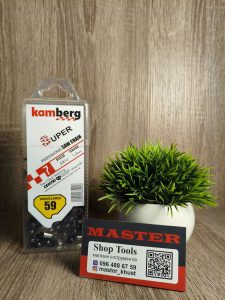 Ланцюг Kamberg 3/8 крок  59 ланок товщина пазу 1.3 мм 40 см