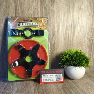 насадка для прополки з двома ножами та захистом в комплекті