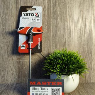 ключ шестигранний 4 мм г-образний посилений сталь s2 yato