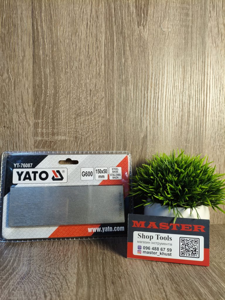 Брузок абразивний. алмазний Yato G600 150x50 мм