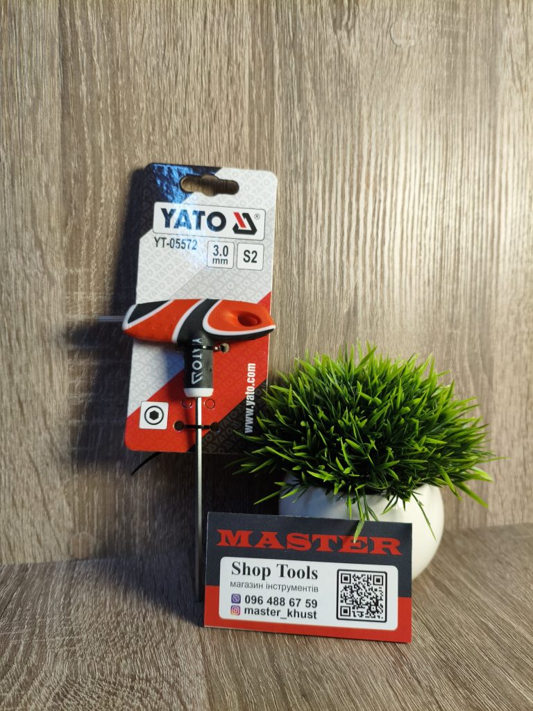 Ключ шестигранний Yato 3.0mm S2