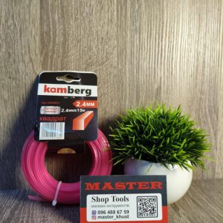 струна для мотокоси 2.4 мм матеріал нейлон