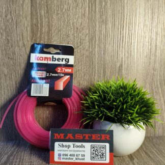 струна для мотокоси 2.7 мм матеріал нейлон