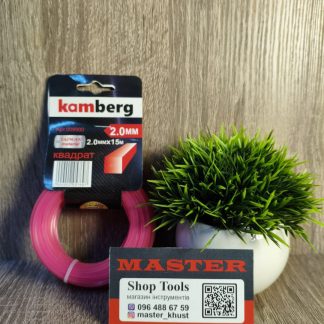 струна для мотокоси 2.0 мм матеріал нейлон