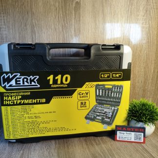 набір інструментів професійний  Werk 110 од