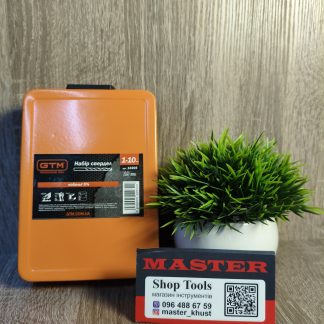 набір сверл кобальтових GTM 1-10 мм 19 шт