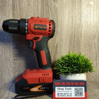 Дриль-шурупокрут акамуляторна GTM Li-ion 18B 2.0 A*год