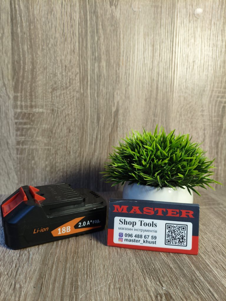 акумулятор Li-lon 18B 2.0 A * год GTM