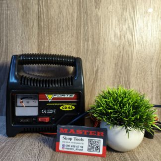 автоматичний зарядний пристрій FORTE CD-6A
12В 6А
НЕМАЄ В НАЯВНОСТІ