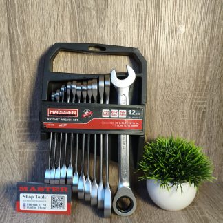 набір ключів HAISSER  12шт 
розміри від 8-19мм 
48485