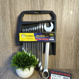 набір ключів комбінованих профі СТАЛЬ  12ШТ  48037