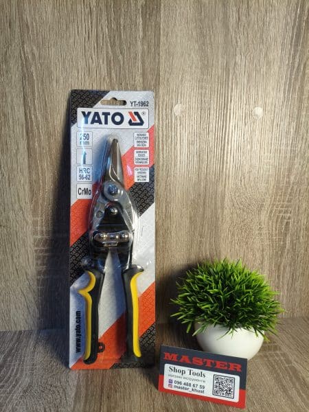 ножиці для бляхи леві YATO 250mm YT-1962