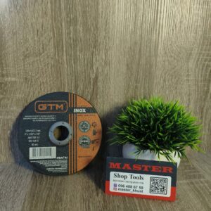 відрізний диск 12250 об хв
GTM INOX
125x22.2mm