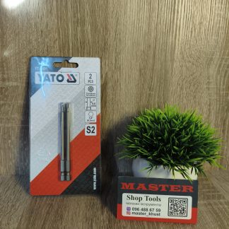 Насадка викруткова YATO TORX SECURITY 1/4" T15/T27 x 100 мм 2 шт