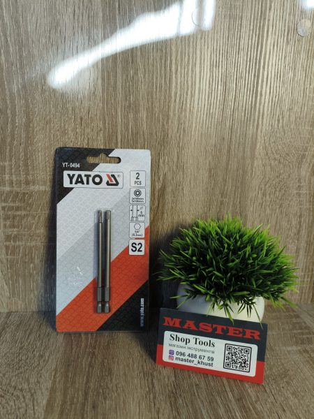 Насадка викруткова YATO TORX SECURITY 1/4"  3х100мм 
5х100мм