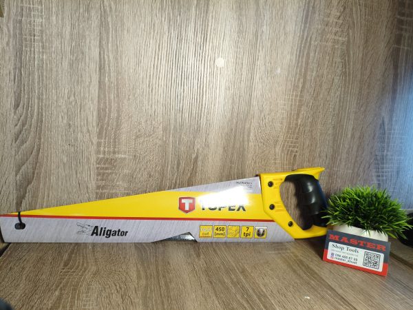 Ножівка по дереву TOPEX Aligator 450 мм (10A446)
