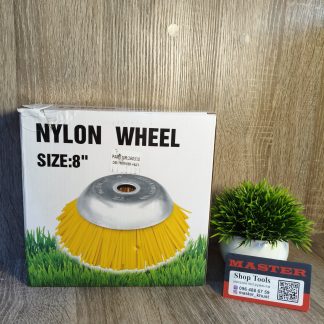 Щітка насадка для мотокоси для чищення плитки та бордюрів