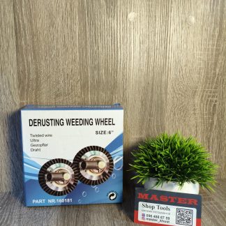 металева щітка-насадка для тримера Derusting Weeding Wheel.