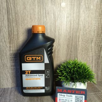 моторна олива GTM Advanced Synt 2T для двотактних двигунів об'ємом 1 л.