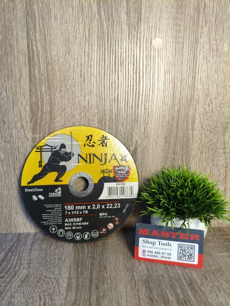 відрізний диск по металу та нержавіючій сталі NINJA
