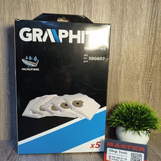 мішки для пилососа Graphite 59G607-145. 
ціна за 1 шт